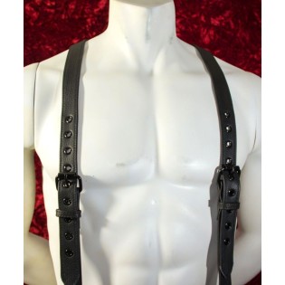Classic Leather Suspenders