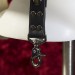 Men's Black Leather Suspender-style Harness
